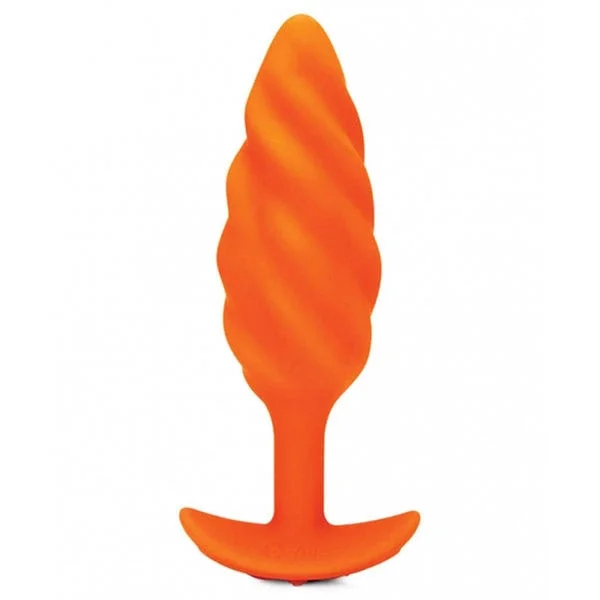 b-Vibe Zoe Ligon Collection Swirl Ribbed Texture Plug