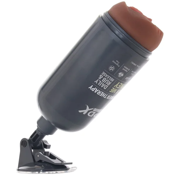 PDX Plus Shower Therapy Milk Me Honey Discreet Penis Stroker By Pipedream - Chocolate