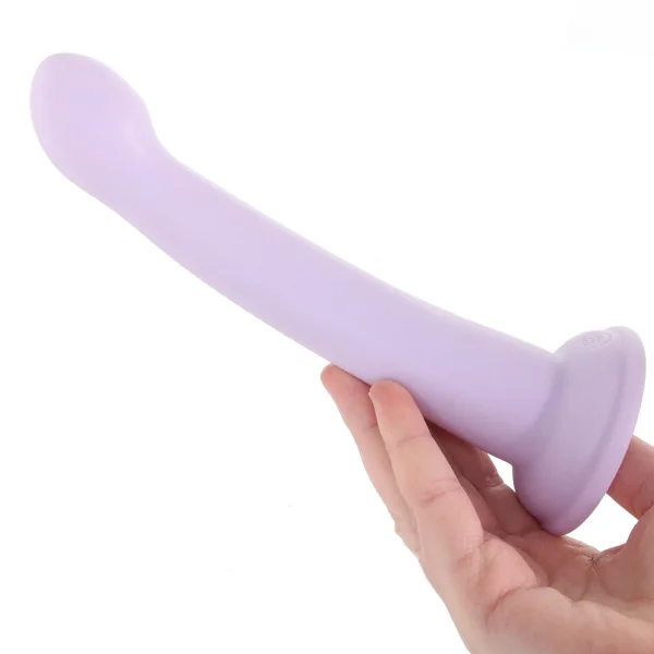 Dillio Platinum Secret Explorer Silicone 6" Suction Cup Dildo - Lavender