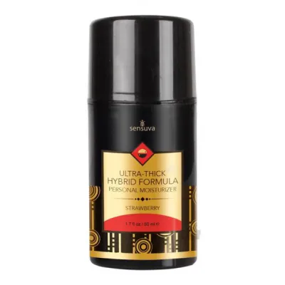 Sensuva Ultra Thick Hybrid Moisturizer Strawberry 1 7oz
