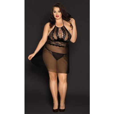 Halter See Through Dress