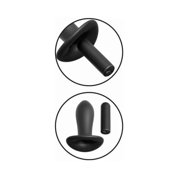 20-function Remote Fantasy Panty - Black