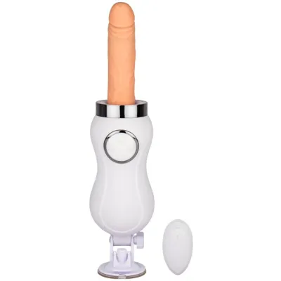 Bondara Hot Sex White 10 Function Warming Remote Sex Machine