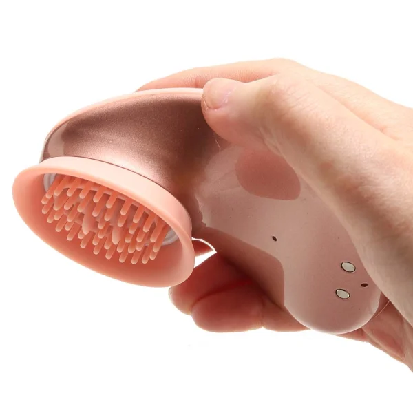 Twitch Rose Gold Hands Free Suction And Vibration Toy