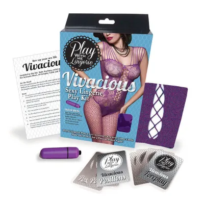 Play With Me Vivacious Lingerie Set Sexy Lingerie Play Kit