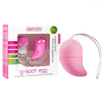 Shots Toys Pink Small G spot Egg Vibrator