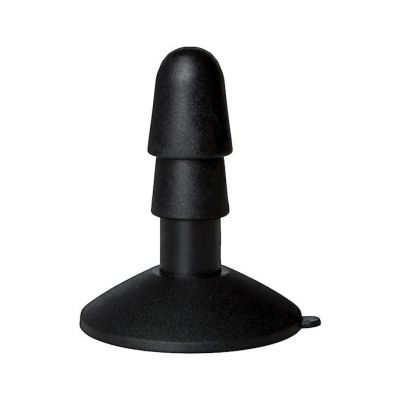 Vac u lock Black Suction Cup Anal Plug Black