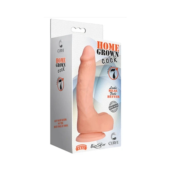 Home Grown 7 inches Bioskin Realistic Cock — image 10 of 11