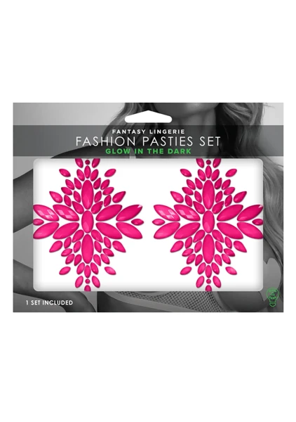 Fashion Pasties Set - Neon Crystal Pasties — image 6 of 8