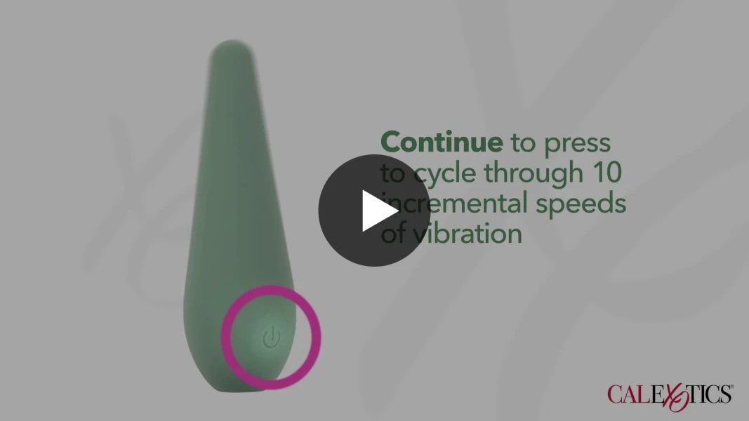 Mod Chic Rechargeable Waterproof Silicone Clitoral Stimulator By CalExotics - Green