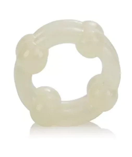 Island Rings Double Stackers Glow In The Dark - White — image 7 of 8