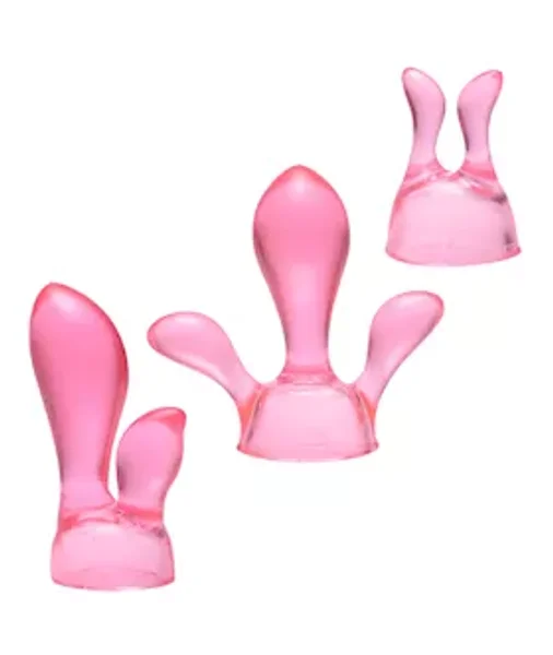 Savvy By Dr Yvonne Fulbright 3 Piece Wand Attachment Set - Pink — image 2 of 2
