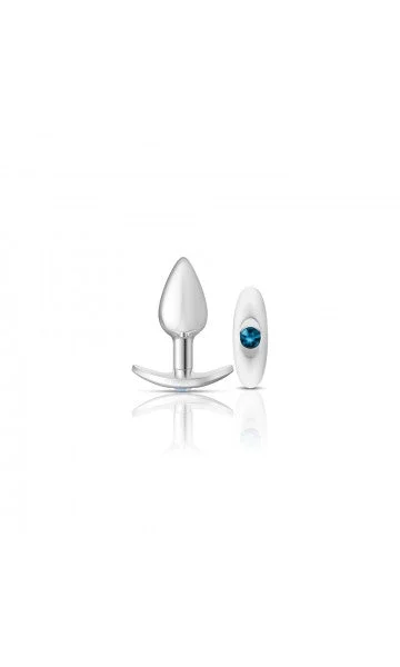 Cheeky Charms Silver Metal Butt Plug with Interchangeable Anchor — image 4 of 8