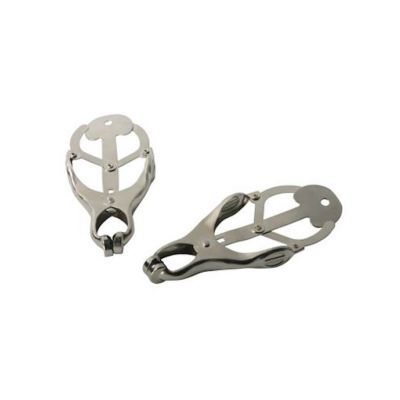 Japanese Clamps Without Chain Silver