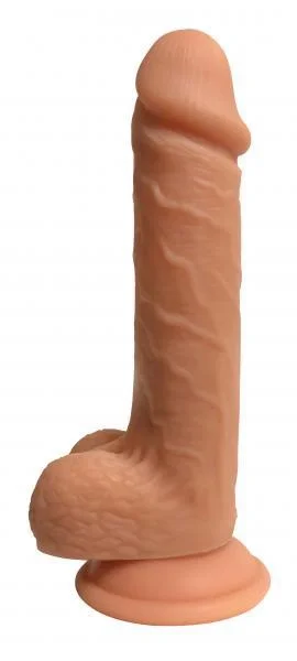Easy Riders 7in Dual Density Silicone Dong With Balls — image 5 of 7