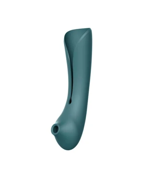 Zalo Queen Set Vibrator - Green - 8.5 Inches