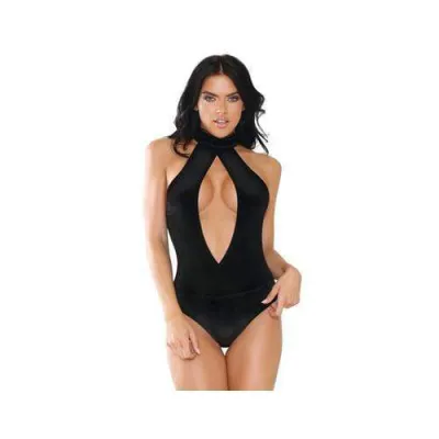 Alexandra Velvet Playsuit Back Small Medium