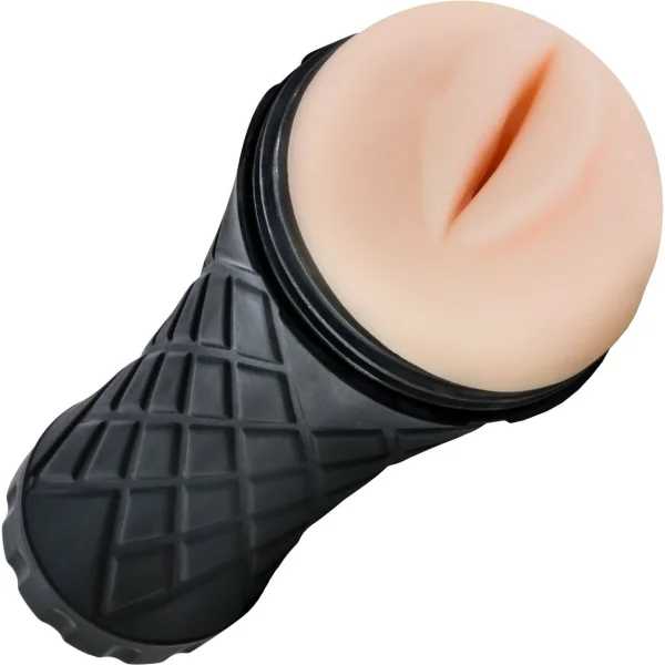 The Torch Luscious Lips Penis Masturbator By Blush Novelties - Vanilla