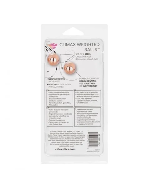 Climax Weighted Balls - Orange