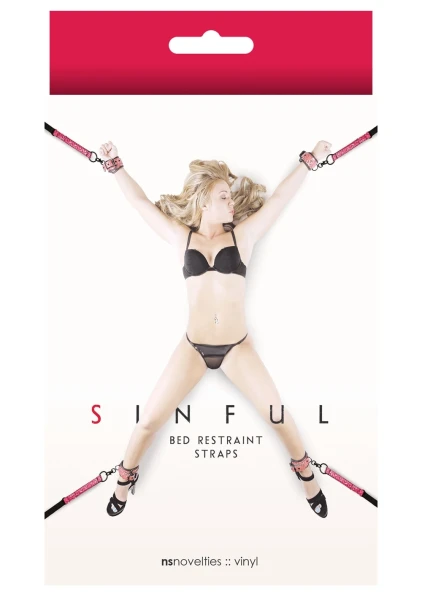 Sinful Bed Restraint Straps