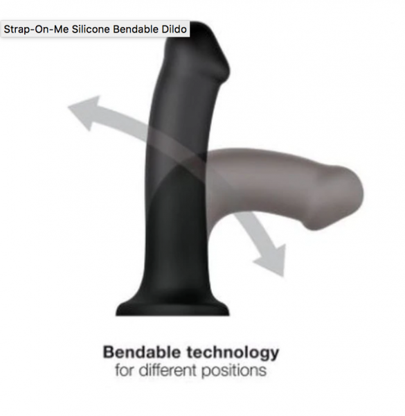 Strap-On-Me Dual Density Dildo: various sizes