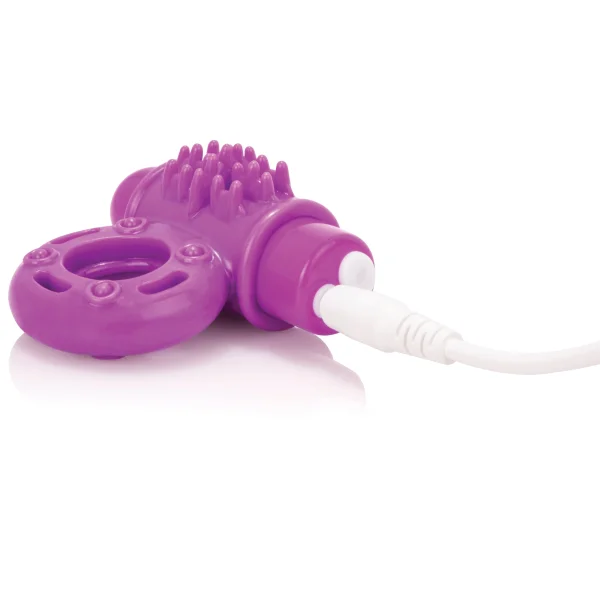 Charged Owow Rechargeable Vibe Ring - Purple - 6 Count Box