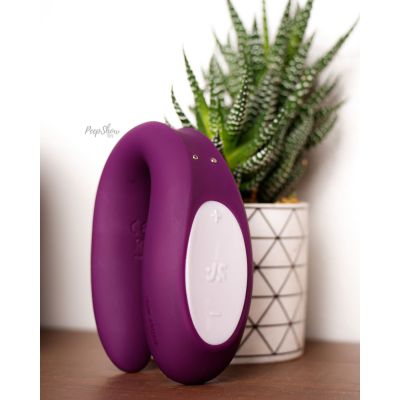 Satisfyer Double Joy App Enabled Wearable Couples Vibrator