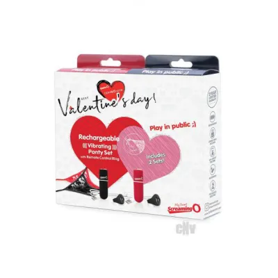Screaming O 2020 Valentine Combo Panty Panty Unit Of 2