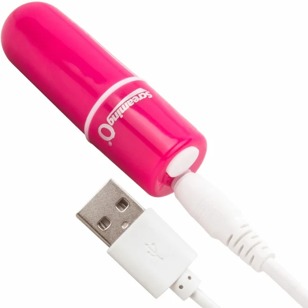 Charged CombO Kit #1 Silicone Cock Ring & Fingertip Sleeve By Screaming O - Pink