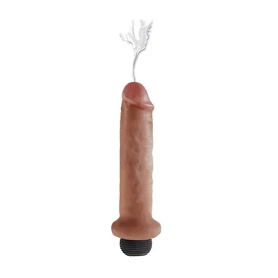 King Cock 7 Inch Squirting Dildo Tan 7 Inch