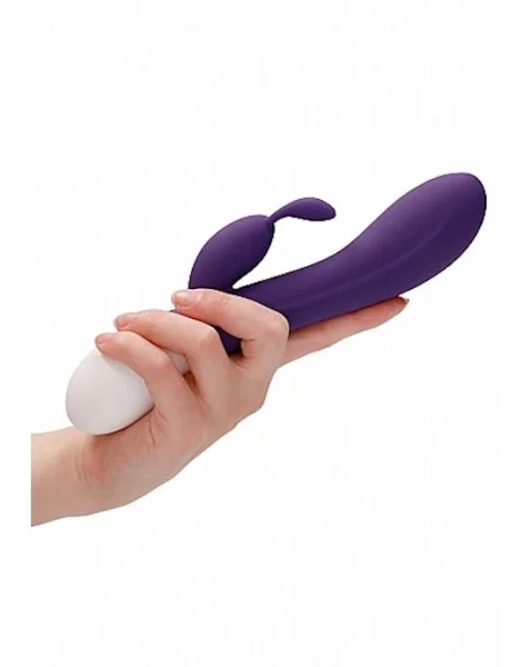 Flame - Rechargeable Heating G-spot - Purple - 8.1 Inch