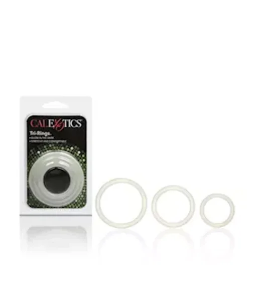 Tri-rings Glow In The Dark - White — image 6 of 6