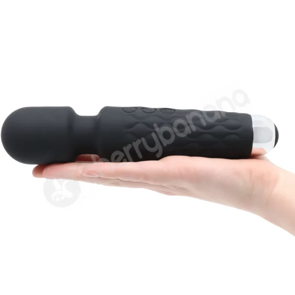 Cherry Banana Black 7 Speed Mini Massage Wand