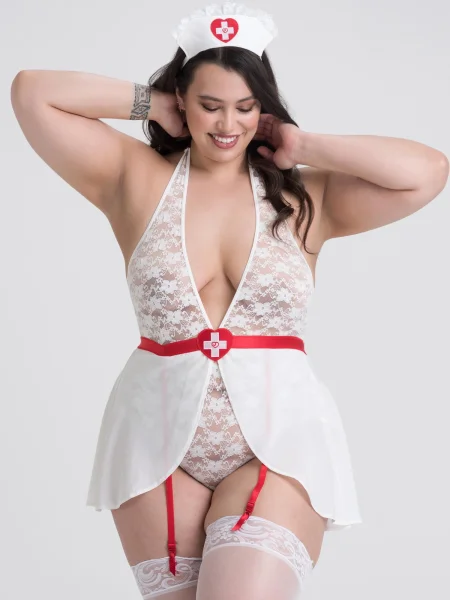 Lovehoney Fantasy Plus Size  Sweet Remedy Nurse Costume