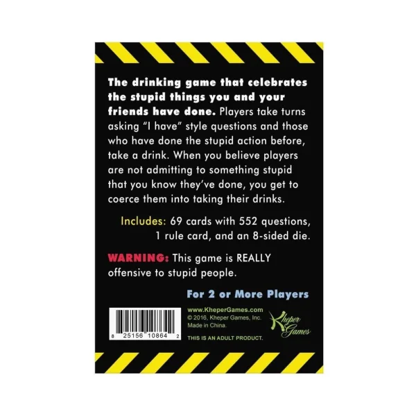 Drinking with Stupid Game