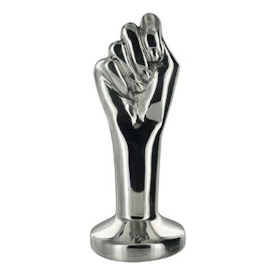 The Governor Steel Fist Plug Silver 9 1 Inch