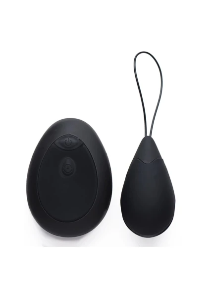 10x Silicone Vibrating Egg - Black