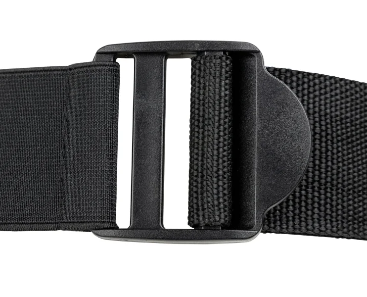Hollow Strap-on Without Balls 6 Inch - Black