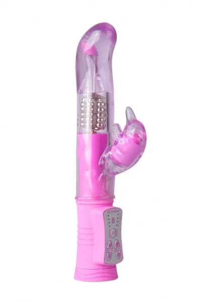 BRIE dolphin vibrator - rotating dual motors - Pink