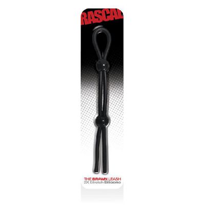 The Brawn Cock Leash Double Black