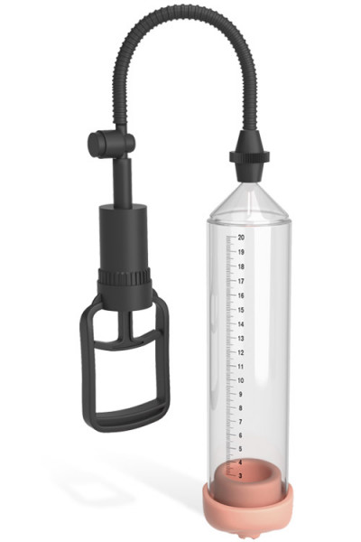 Pipedream 8.75" Super-Strong Suction Penis Pump - Pussy Entry