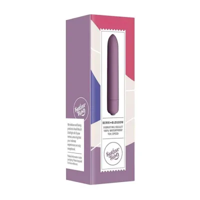 Rocks Off Sugarboo Berri Blossom Bullet Vibrator Pink 3 5 Inch