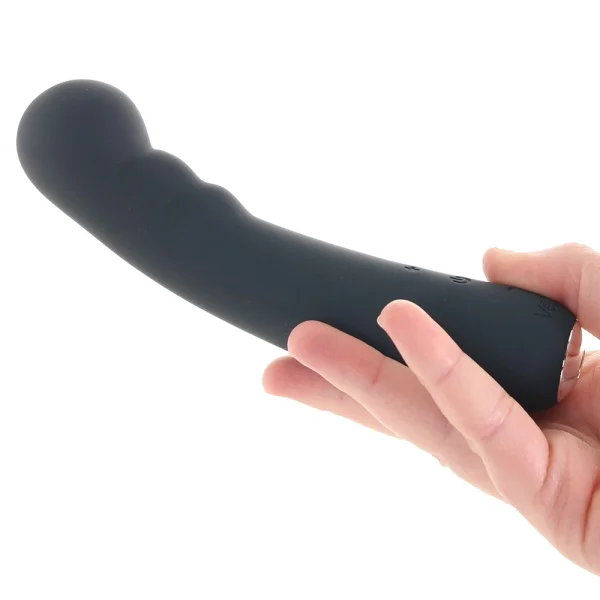 Midori Rechargeable Waterproof Silicone G-Spot Vibrator by VeDO - Just Black