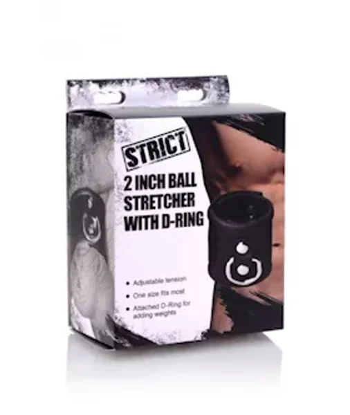 2 Inch Ball Stretcher With D-ring - Black — image 8 of 8