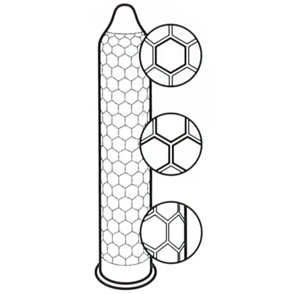 Lelo HEX 12 Pack Original Condoms