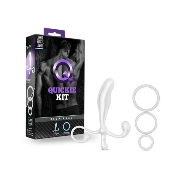 Quickie Kit - Deep Anal - White — image 2 of 3