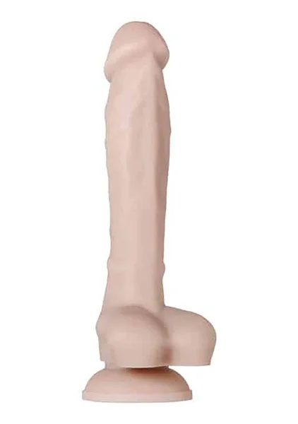 Real Supple Poseable 8.25" Silicone Dildo By Evolved Novelties - Vanilla