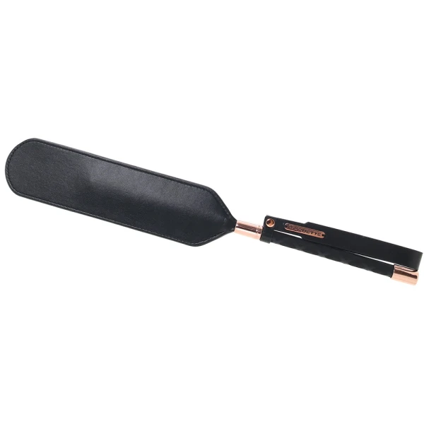 Vegan Leather Paddle in Black