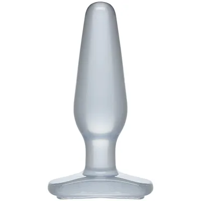 Crystal Jellies Butt Plug Medium Clear