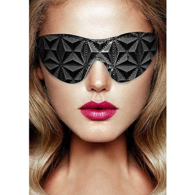 Luxury Eye Mask Black Black
